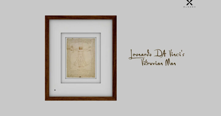 ElmonX Launches “Vitruvian Man” — Leonardo da Vinci’s Iconic Study of Human Proportion Reimagined as a Digital Collectible
