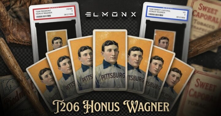 ElmonX Brings Baseball’s Holy Grail to the Blockchain with Reimagined T206 Honus Wagner Digital and Physical Drop