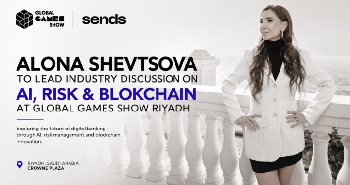 Sends CEO Alona Shevtsova to lead industry discussion on AI, Risk & Blockchain at The Blockchain Show Riyadh